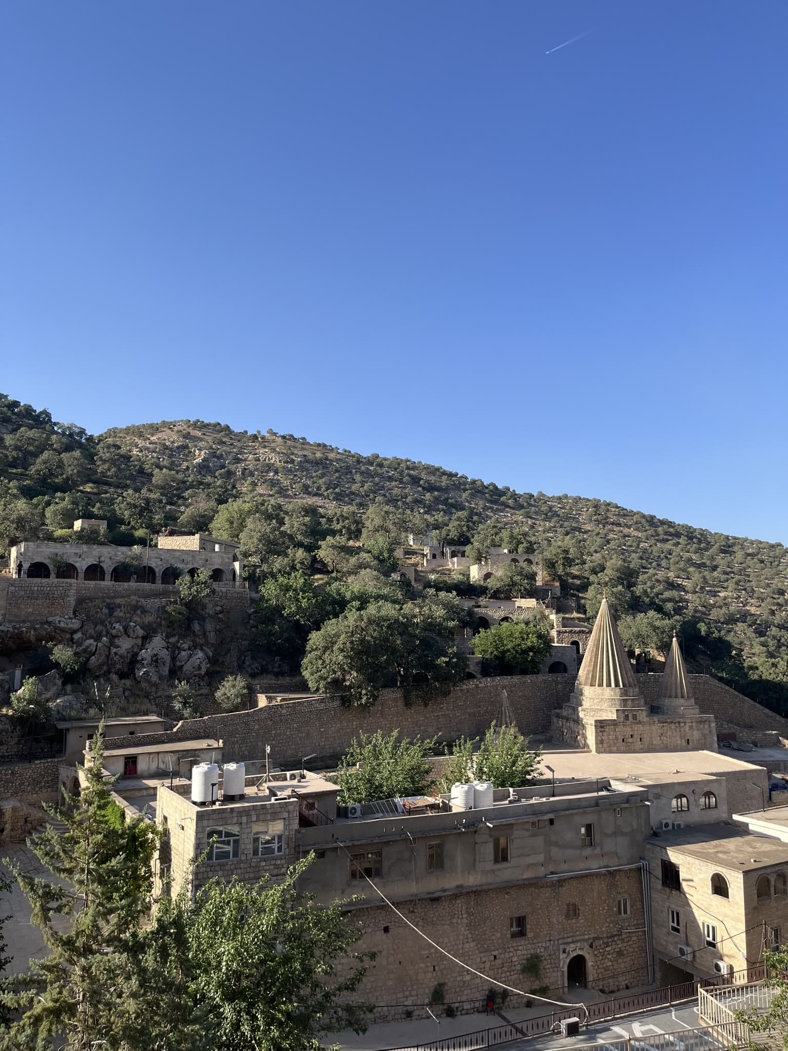 Der Tempel von Lalisch im Morgenlicht